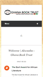 Mobile Screenshot of ghanabooktrust.com