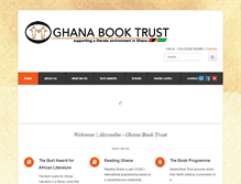 Tablet Screenshot of ghanabooktrust.com